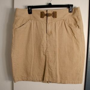 Lauren Jeans Co. Khaki Skirt